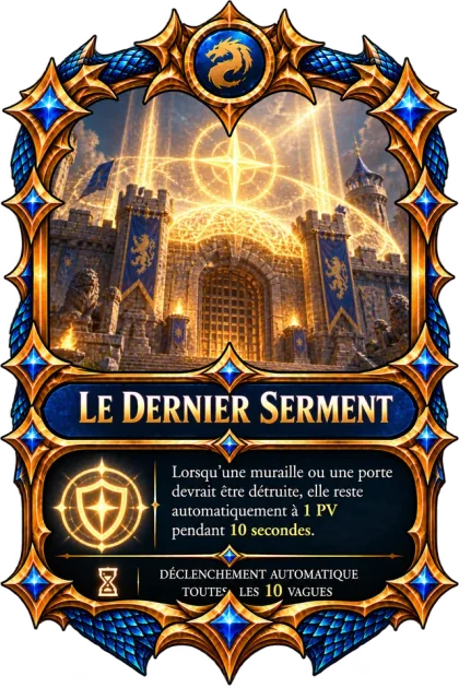 Carte : Le Dernier Serment